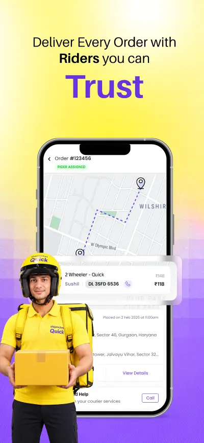 Store screenshot: live tracking of the rider on a map